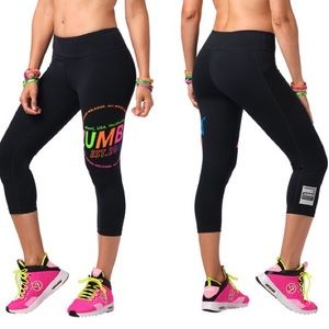 Zumba Happy Capri Leggings